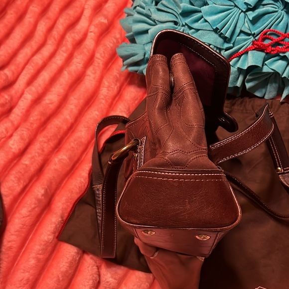 Coach limited edition Hamptons leather embossed satchel - Picture 11 of 11